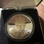 Frank Thomas  999 Silver Coin With Gold Highland Mint 00671500 Rare 1 Oz Silver