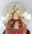 Coca-cola Santa Snow Globe Musical Hallmark 2001