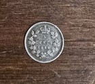 1899 Canada 5 Cents Silver Coin     Queen Victoria     Vintage Canadian Coin