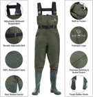     Fishing Waders For Men W  Boots Womens Chest Waders 2-ply Nylon pvc Waterproof