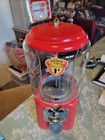 1950 s Acorn Gumball Machine With Original Glass Globe And Key  1 Cent  Nice