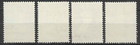 Liechtenstein Stamps 1955 Sc  293-296   Prince Nikolaus    Cross In Red Mnh