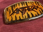 Vintage Anthrax Belt Buckle 80 s Rare Estate Of Jonny Z