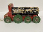 Vintage Wooden Brio 2-car Train Set     Classic Collectible     Chipped Paint