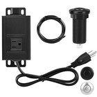 Garbage Disposal Air Switch Kit With Power Cord Kit Sink Top Waste Disposer 2026