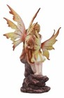 Motherhood Daisy Fairy Mother Embracing Daughter Statue Fairy Garden Fantasy