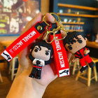 Michael Jackson Keychain Mini Idol Figure Key Ring Toy Collectible Gift