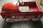 Vintage Amf Fire Chief Pedal Car