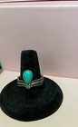 Carolyn Pollack Sterling Silver Southwest Turquoise Ring  Sz 8 
