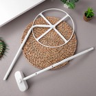 1 Set Baby Crib Canopy Holder Metal Mosquito Net Stand Sturdy Safe For Newborn