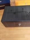 Alfred Dunhill Signature Desktop Cigar Humidor  100 Count With Key