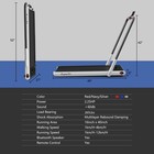 Superfit 2 25hp 2 In 1 Folding Treadmill W app Control Speaker Remote App Home
