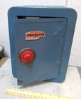 Vintage Large Mosler Junior Combination Style Metal Bank Safe  Great Decor Item