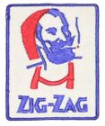 Zig-zag Man Logo Iron On Patch Rolling Papers  old School  Joint Smoke 3  Tall