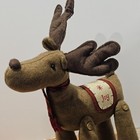 Dan Dee Collectors Choice Reindeer Plush Joy Rustic Christmas Farmhouse Decor