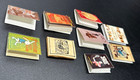 Vintage Dollhouse Miniature Lot Of 9 Books Faeries Tennis Mother Goose Catalog