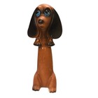 Vintage Japan Dachshund Figurine Doxie Dog Collectible As Is Big Eyes Anthropomo