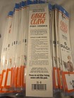 Eagle Claw Lot Of 40 Packs 6 Hooks Per Pack Snelled Fish Hooks No  31 Size 8 Nos