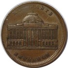 1837 Merchants Exchange Hard Times Token Ht 294 Extra Fine Off Center