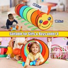 Kids Play Tunnel For Toddlers  Colorful Pop Up Crawl Through Tent Baby