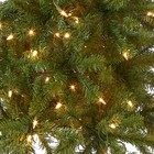 National Tree Company Artificial Pre-lit Slim Christmas Tree  Green  Kingswoo   