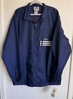 Vintage Adidas Tracksuit Men s Xl Windbreaker Jacket Pants Navy Blue Y2k New Nos