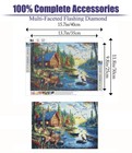 Deer Diamond Art Kits For Adults landscape Diamond Painting Kits For Beginner   
