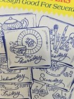 Aunt Martha s Hot Iron Transfer  3764 Fine Chinaware New Embroidery Pattern Vtg