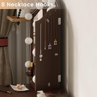 Vanity Desk  Makeup Vanity Set With Lighted Mirror And Stool  Dressing Table    