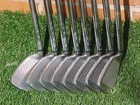 Wilson Staff Fat Shaft Deep Red Golf Clubs Irons Set 4 Thru Sw Lite Senior Flex