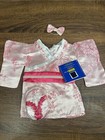 Build A Bear Kimono Japan Pink Cherry Blossom Sakura New With Tags Rare Retired