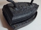 Vtg antique Cast Flat Iron   Trivet Set Sad Phila  U s a  Looks Like  8 On Iron