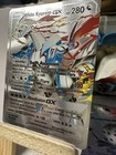 Pokemon White Kyurem Gx Silver Foil Nm Fan Art