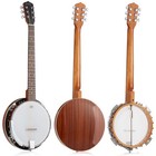 6-string Banjo - Full Size With Closed Back  Mahogany Resonator