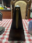 Vintage Seth Thomas Metronome De Maelzel Wood Wind Up Key Music Timer