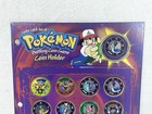 Lot Of 17 Hasbro 1999 Pok  mon Battling Coin Game Coins With Holder Vintage Rare