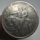 1925 Stone Mountain Half Dollar Ddo Fs-101 Silver Coin Circulated Details 50c