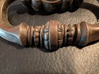 Brass Mid Century Modern Drawer Pull Cabinet Handle Antique Hardware 2 center