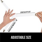 Gorilla Grip Patent Pending Bed Sheet Holders  Adjustable Elastic White 