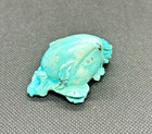 Vintage Chinese Carved Turquoise Peach Carving