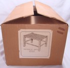 Vintage 1970s H h  Perkins Co Footstool Kit Wide Cane Junior  32 Porch Weave