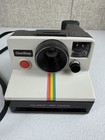 Vintage Polaroid One Step Sx-70 Land Camera Rainbow Stripe With Strap Untested