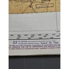 Great Salt Lake 32nd Edition Aeronautical Chart 1966 Vintage Aviation Map