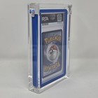 Psa Graded Card Acrylic Magnetic Display Case For Graded Guard Bumpers Installed