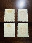 German Stamps Scott 105-108  1919-1920  Mh