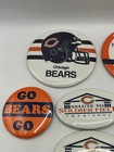 Vintage Chicago Bears Pin Button Lot Super Bowl Xx  Soldier Field  Nfl Football