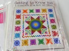 Getting To Know Hue Quilt Kit Bom Nancy Rink 96x102  With Fabrics Block Of Month