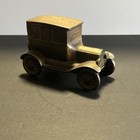 Vintage Coin Bank Metal Die Cast Brass Model  1926 Ford Model T Car Piggy  Coin