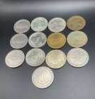 Lot Of  13  Vintage One Dollar Gaming Tokens Various Las Vegas Casinos