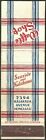 Crown Match Co    Waffle Shop   Matchcover Honolulu  Hi Pre-statehood Hawaii